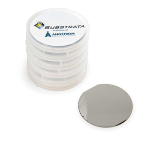 Silver Coated Ø3 in Silicon Wafers | 100 Å Ag | 5/pkg