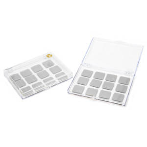 Silver Coated Glass Coverslips, 22 mm x 22 mm Square | 100 Å Ag | 20/pkg