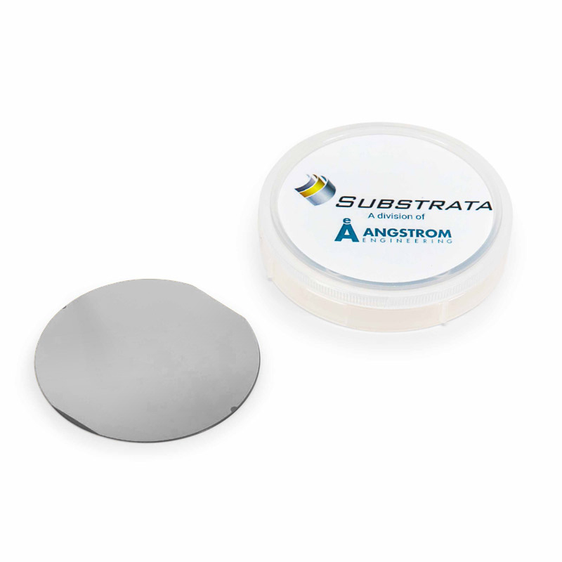 Aluminum Coated Ø4 in Silicon Wafer | 1000 Å Al | 1/pkg