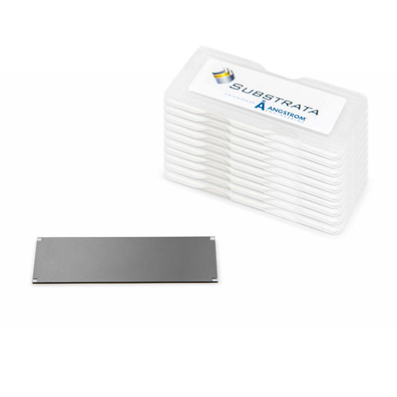 Palladium Coated Microscope Slides, 25 mm x 75 mm x 1 mm | 1000 Å Pd | 10/pkg