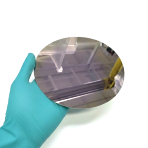 Alpha Tantalum Coated Ø4 in Sapphire Wafer | 2000 Å α-Ta | 1/pkg